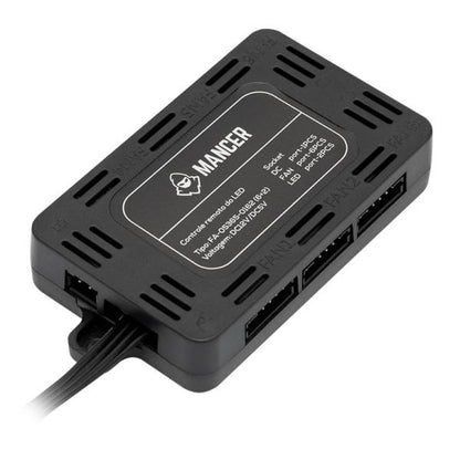 Kit Ventoinhas Mancer Z100 RGB 3x120mm + Controladora, MCR-Z10RGB-01