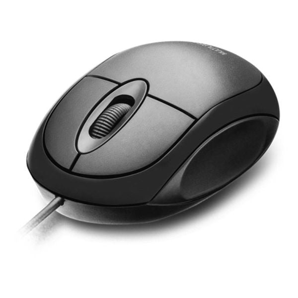 Mouse Multi Com Fio 1200dpi 3 Botoes USB Preto, MO300