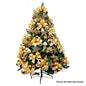 Kit Decoração para Árvore de Natal Ouro 150cm Merita 05/150