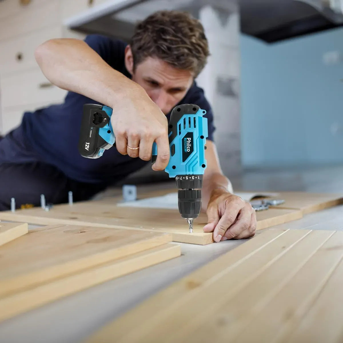 Parafusadeira Philco Force PPF120 3 em 1 1500RPM