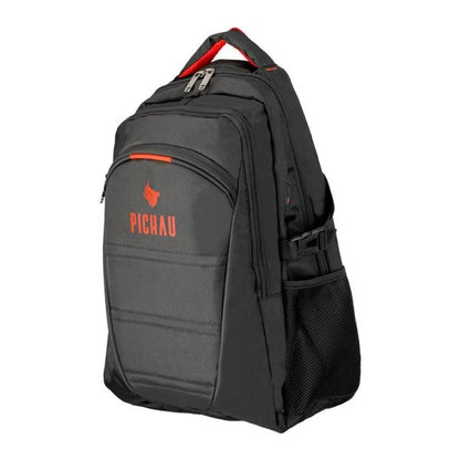 Mochila Pichau Asterion, Preto e Vermelho, PG-ASTE-BK01