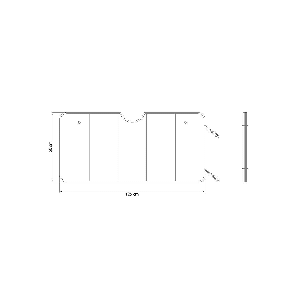 Tapa-sol Universal Tramontina com Superfície Refletiva