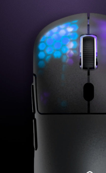 Mouse Gamer Mancer Draxor, RGB, 7200DPI, 6 Botoes, Preto, MCR-DXR-RGB01